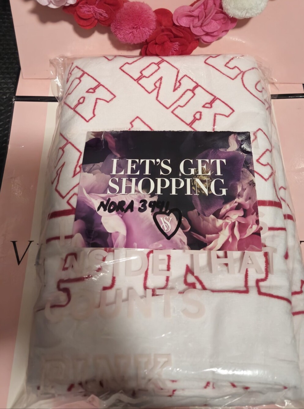 Victoria's Secret PINK Terry Towel NIP NWT